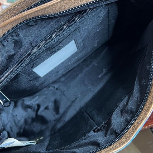 Anuschka Hand-Painted Multicolor Tote Bag - Picture 9 of 10